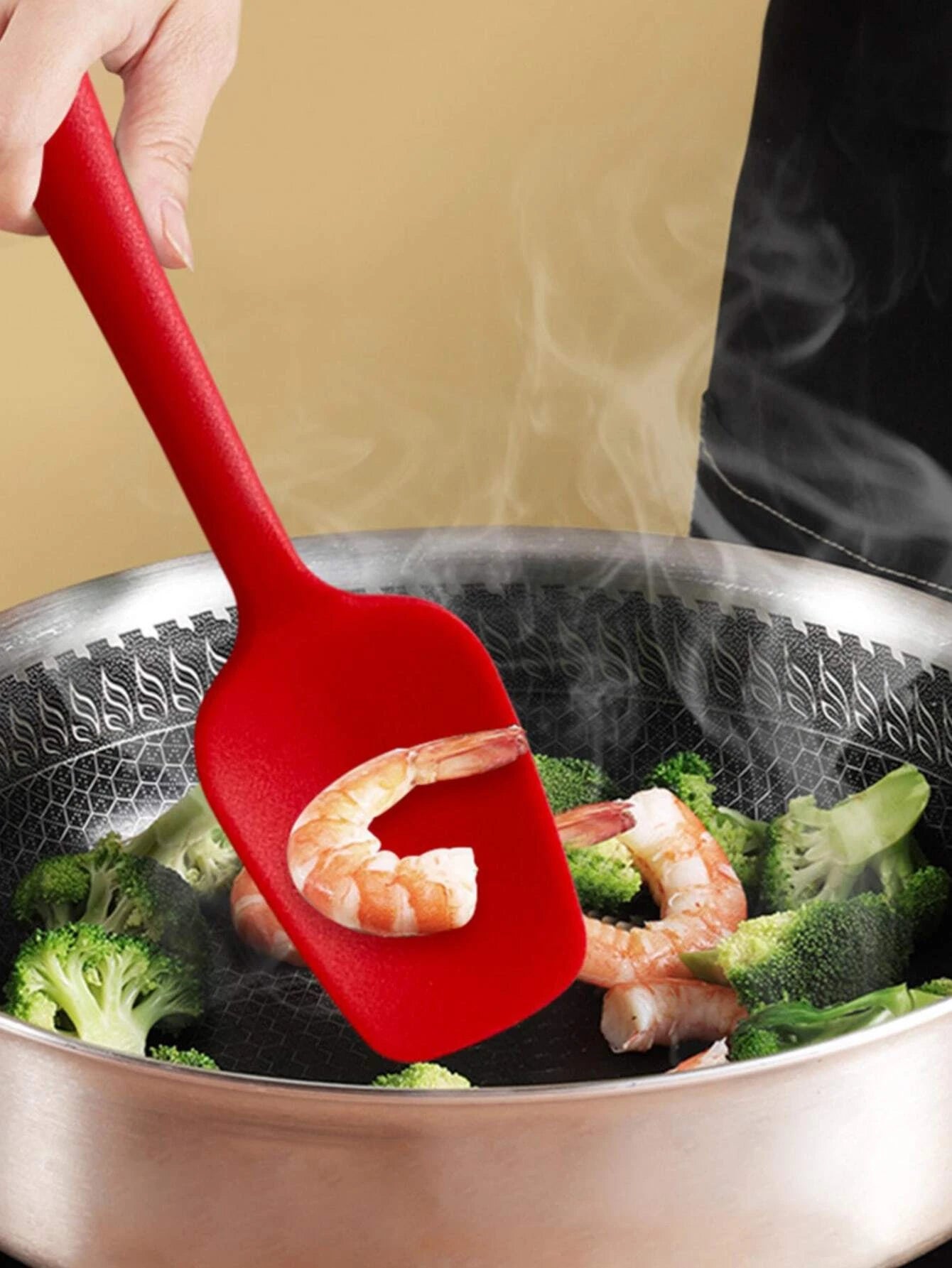 Silicone Kitchen Cooking Spoons