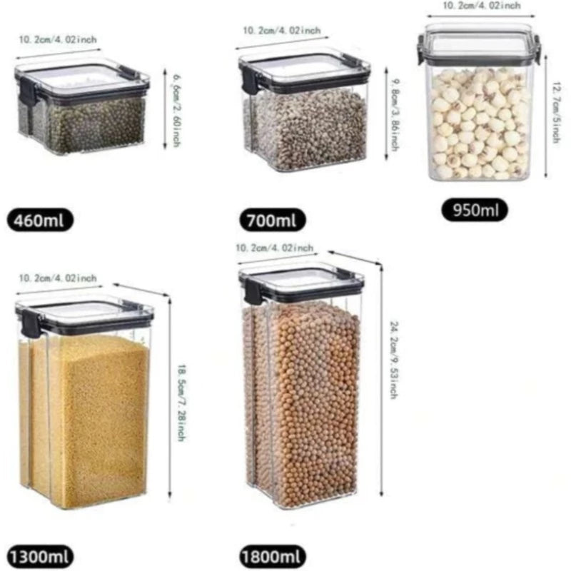 Clear Food Storage Container For Kitchen