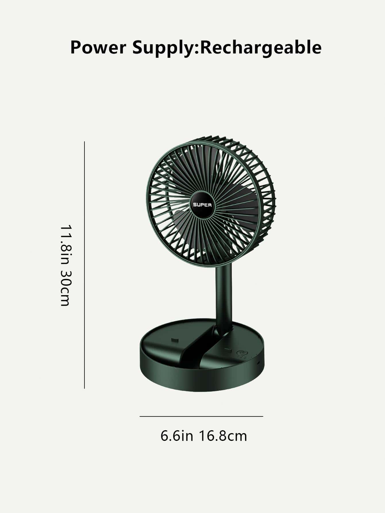 Mini Telescopic Desk Fan