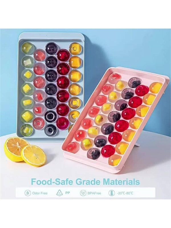 Plastic Ice Cube Mold With Cover