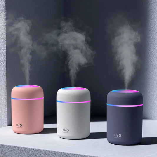 LED Light Mini 300ml H2o Spray Mist humidifier