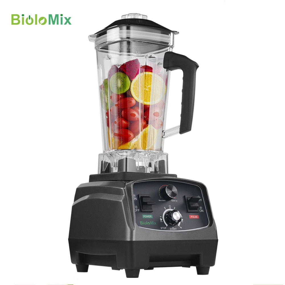 BioloMix 3HP 2200W Heavy Duty Commercial Grade Blender and Juice Mixer