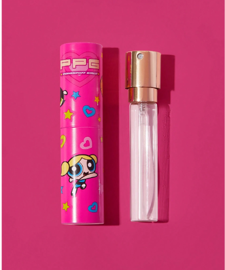 Travel Friendly 2Pc Pink Character Mini Spray Bottles for Soap, Oil, and More in 8ML Plastic Press Dispensers Kit Lotion