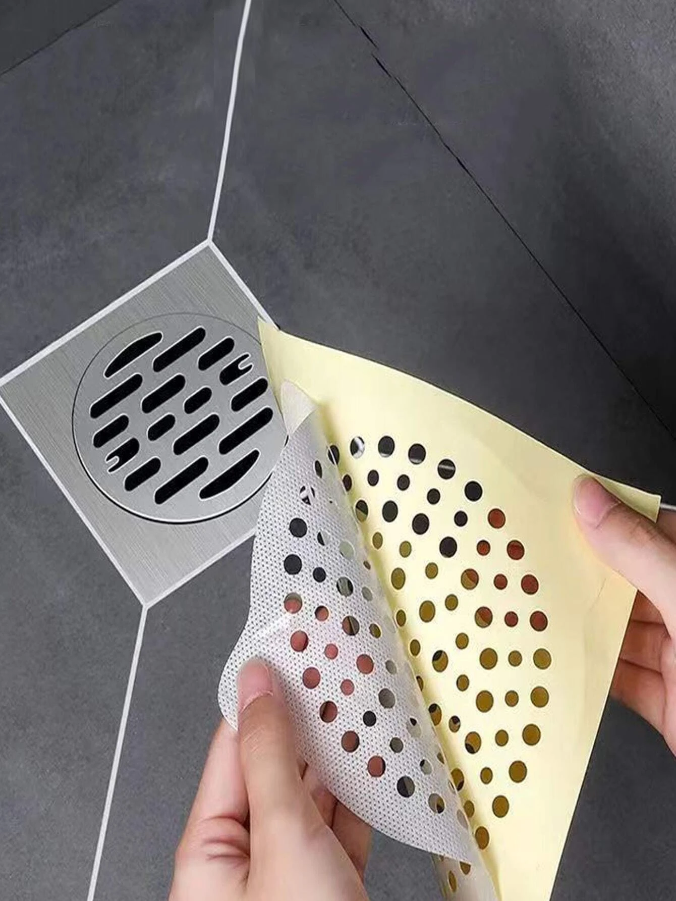 10pcs Disposable Floor Drain Sticker.