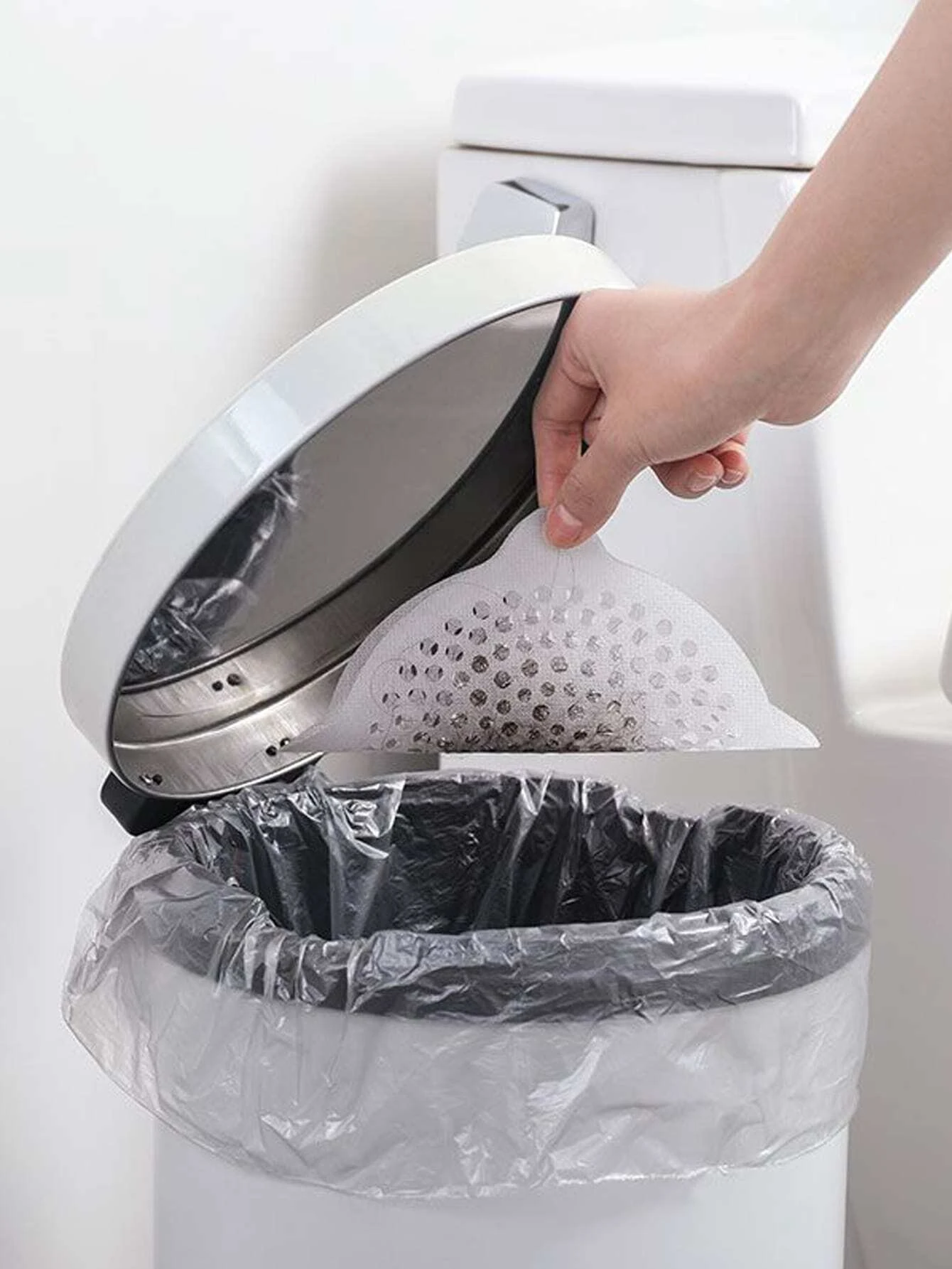 10pcs Disposable Floor Drain Sticker.