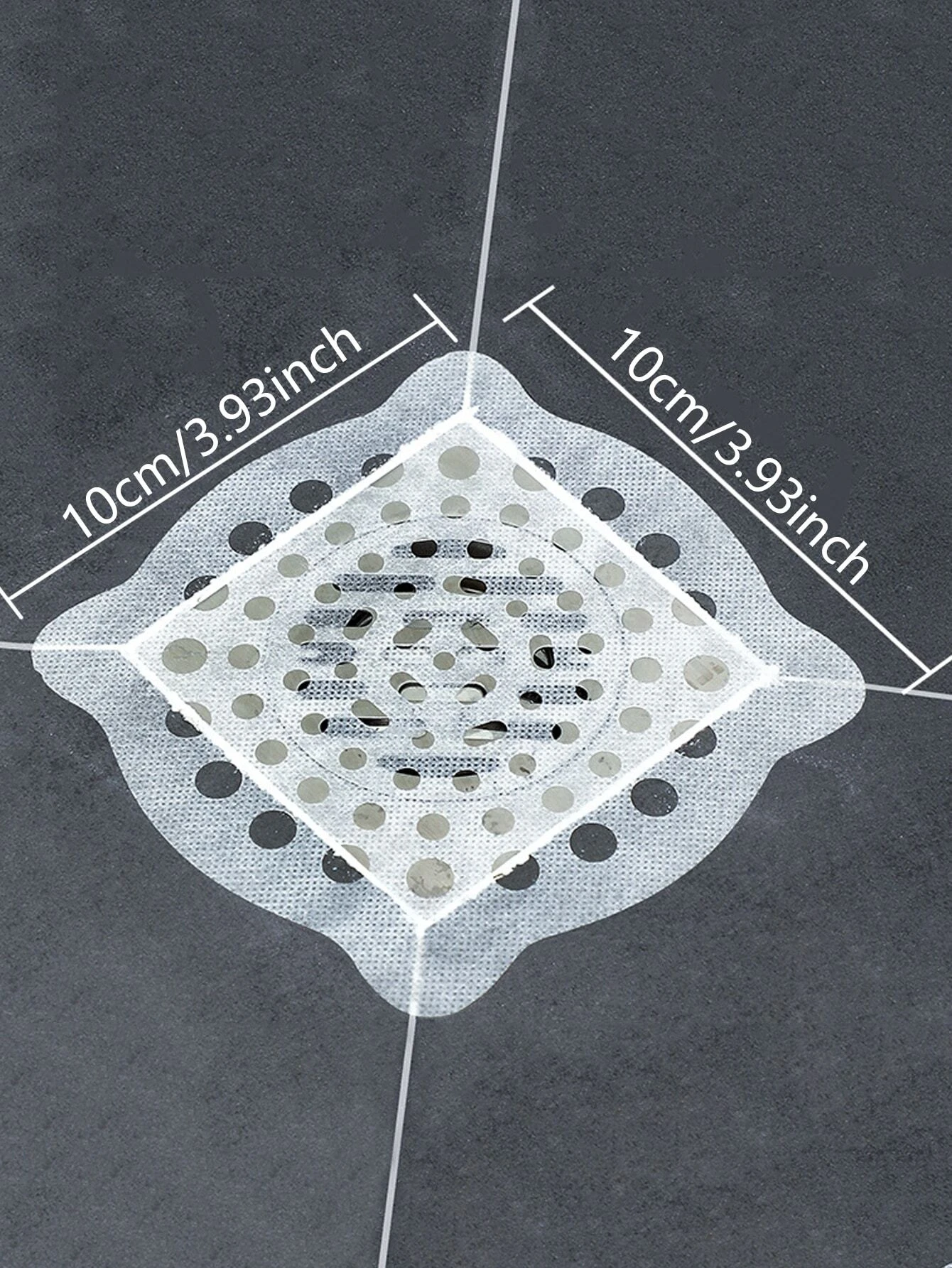 10pcs Disposable Floor Drain Sticker.