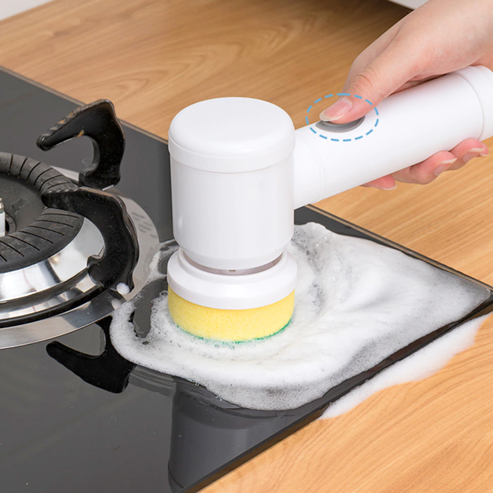 Rechargeable Kitchen Dishwashing Brush
