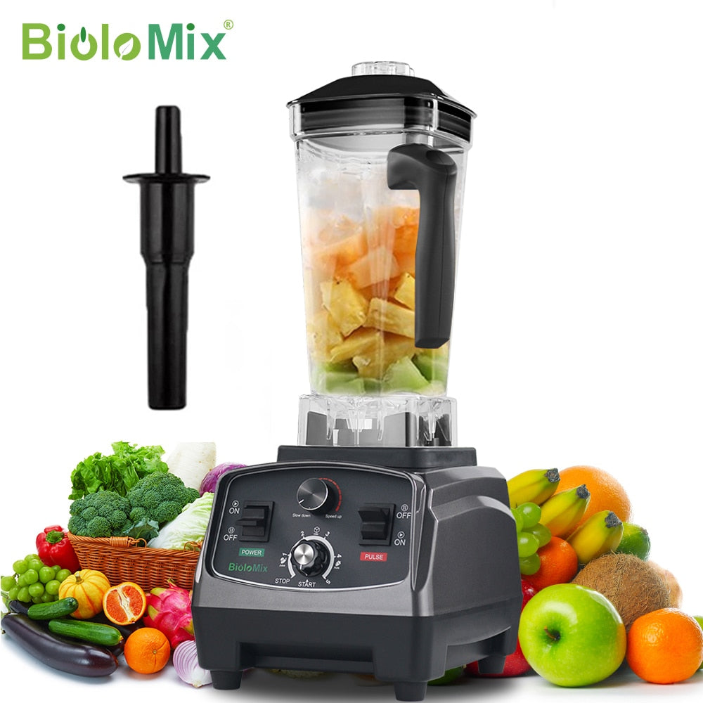 BioloMix 3HP 2200W Heavy Duty Commercial Grade Blender and Juice Mixer