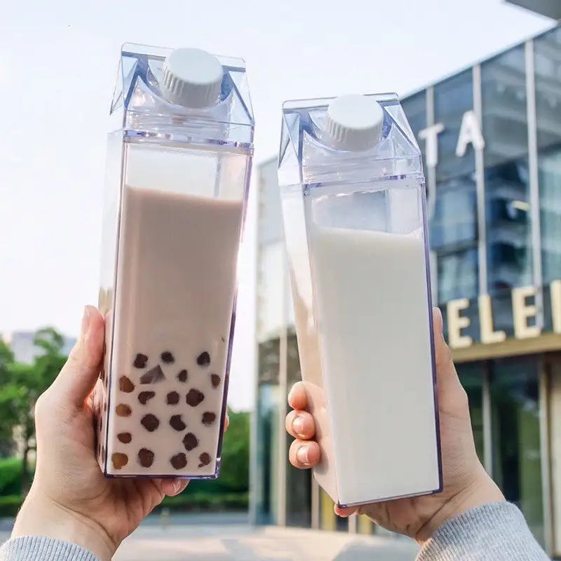 Leakproof Milk Carton Water Bottle