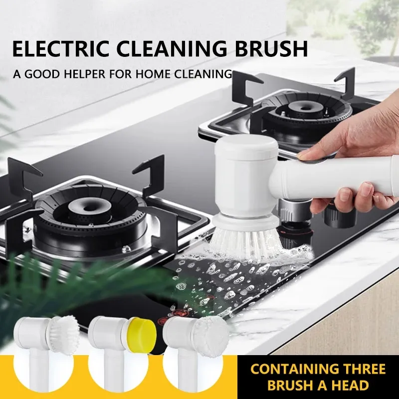 Rechargeable Kitchen Dishwashing Brush