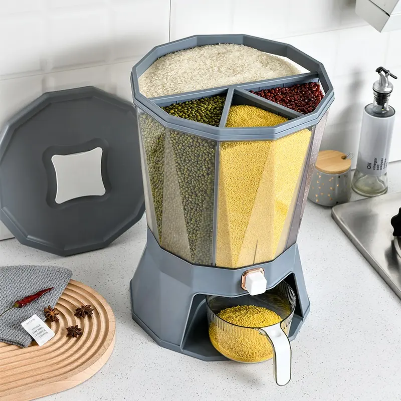 Rotating Dry food and Cereal Dispenser