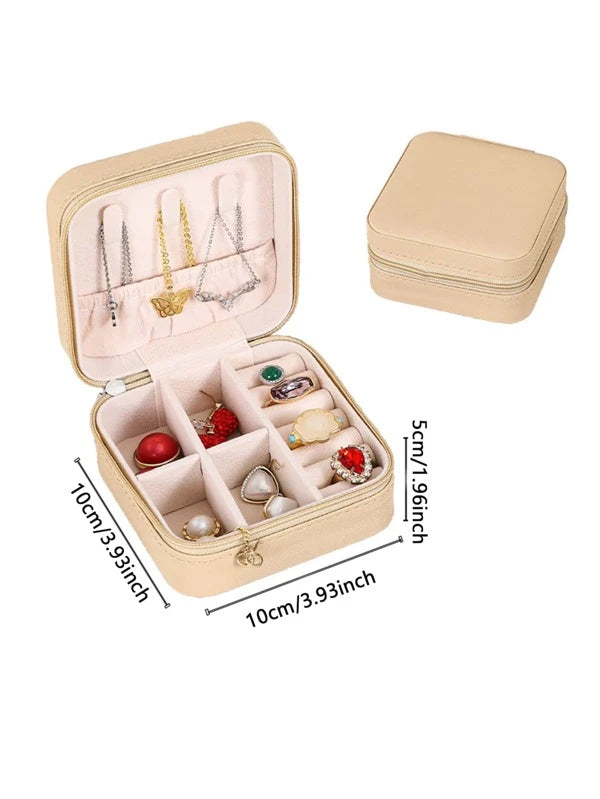Leather Jewelry Organizer