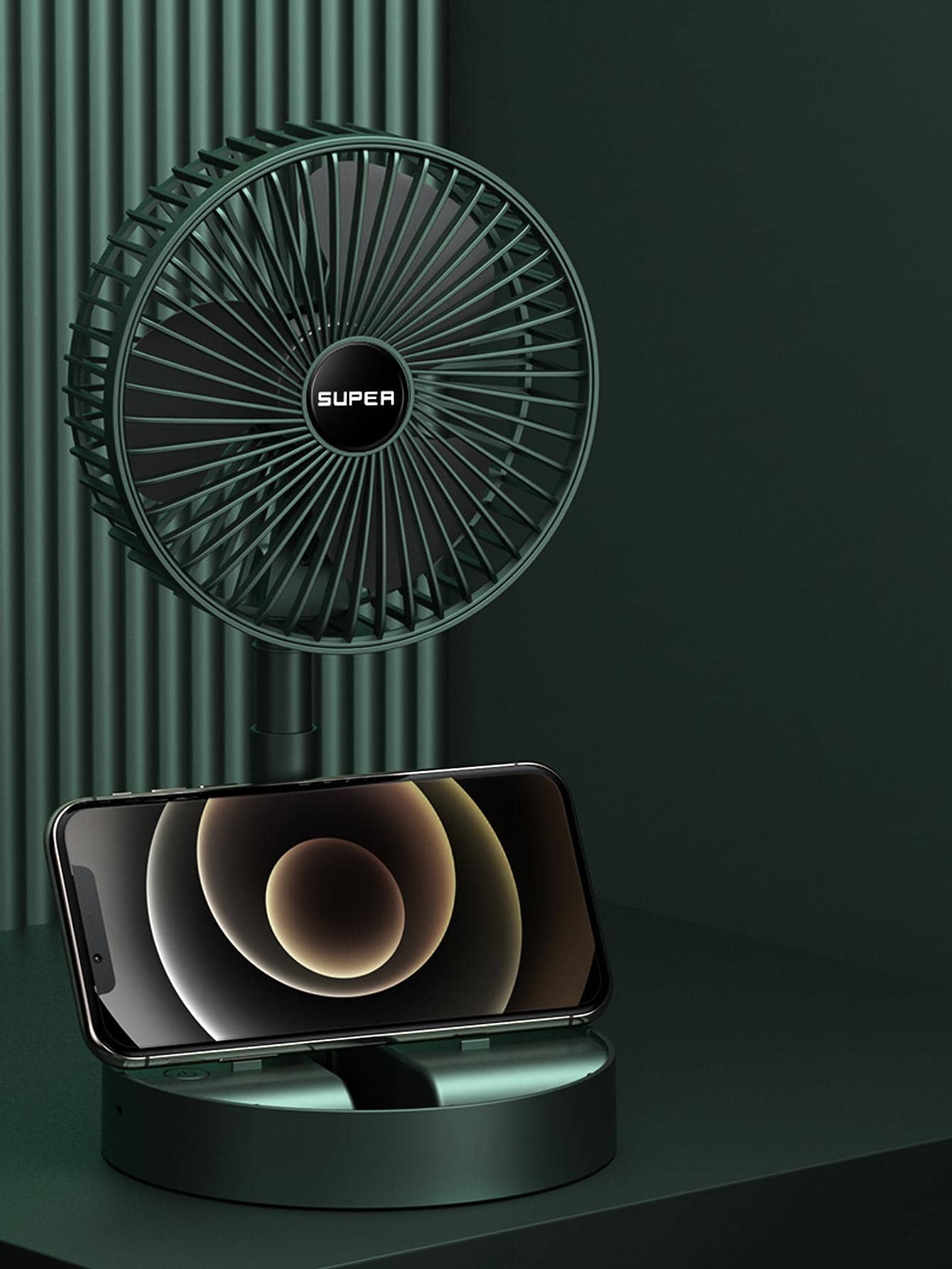 Mini Telescopic Desk Fan