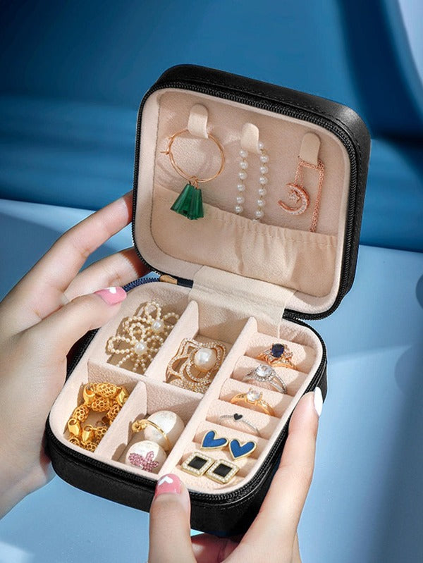 Leather Jewelry Organizer