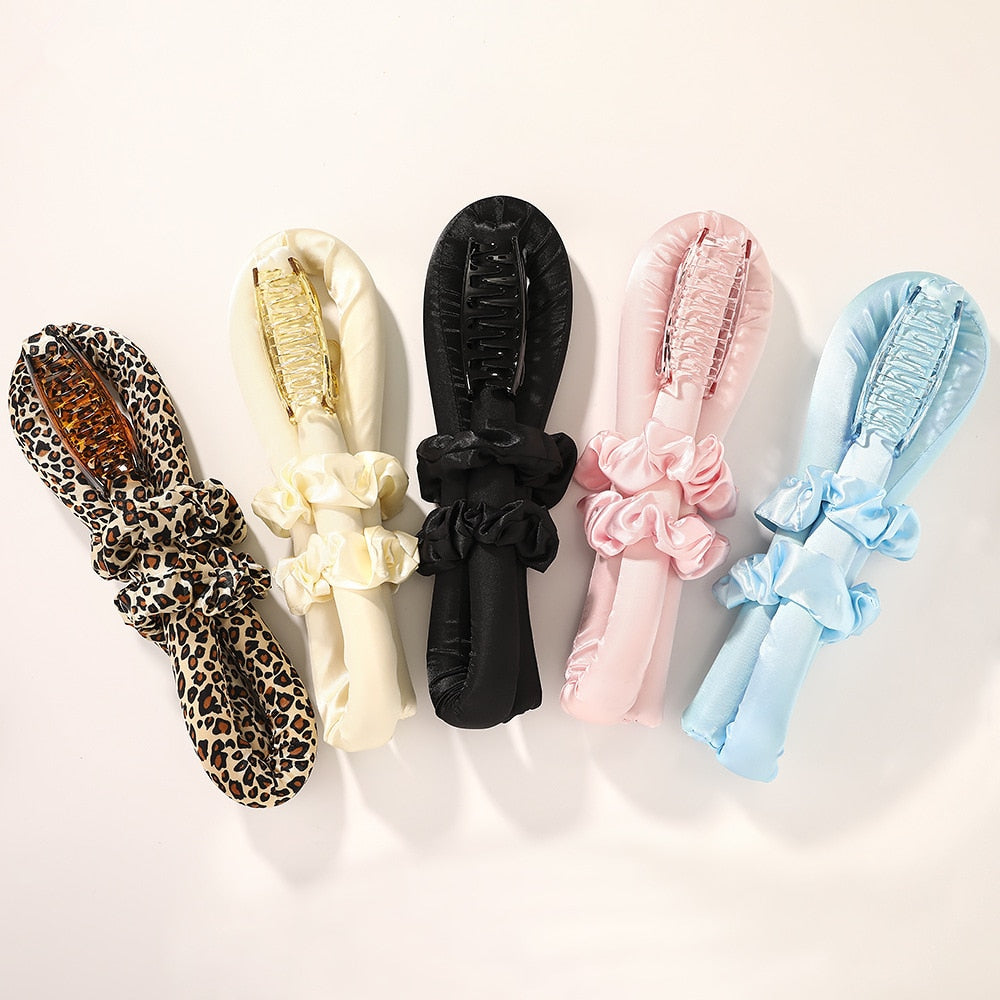 Heatless Curling Headband Rod. For styling hair