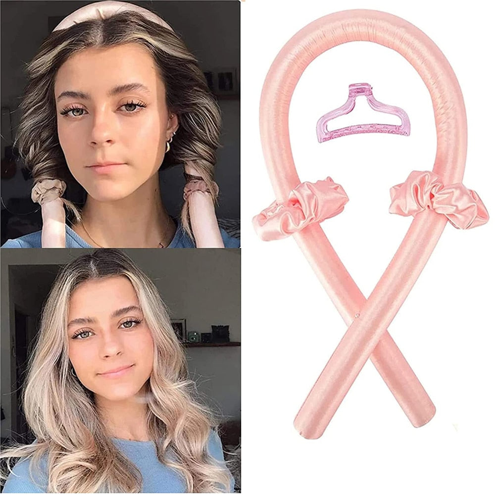 Heatless Curling Headband Rod. For styling hair