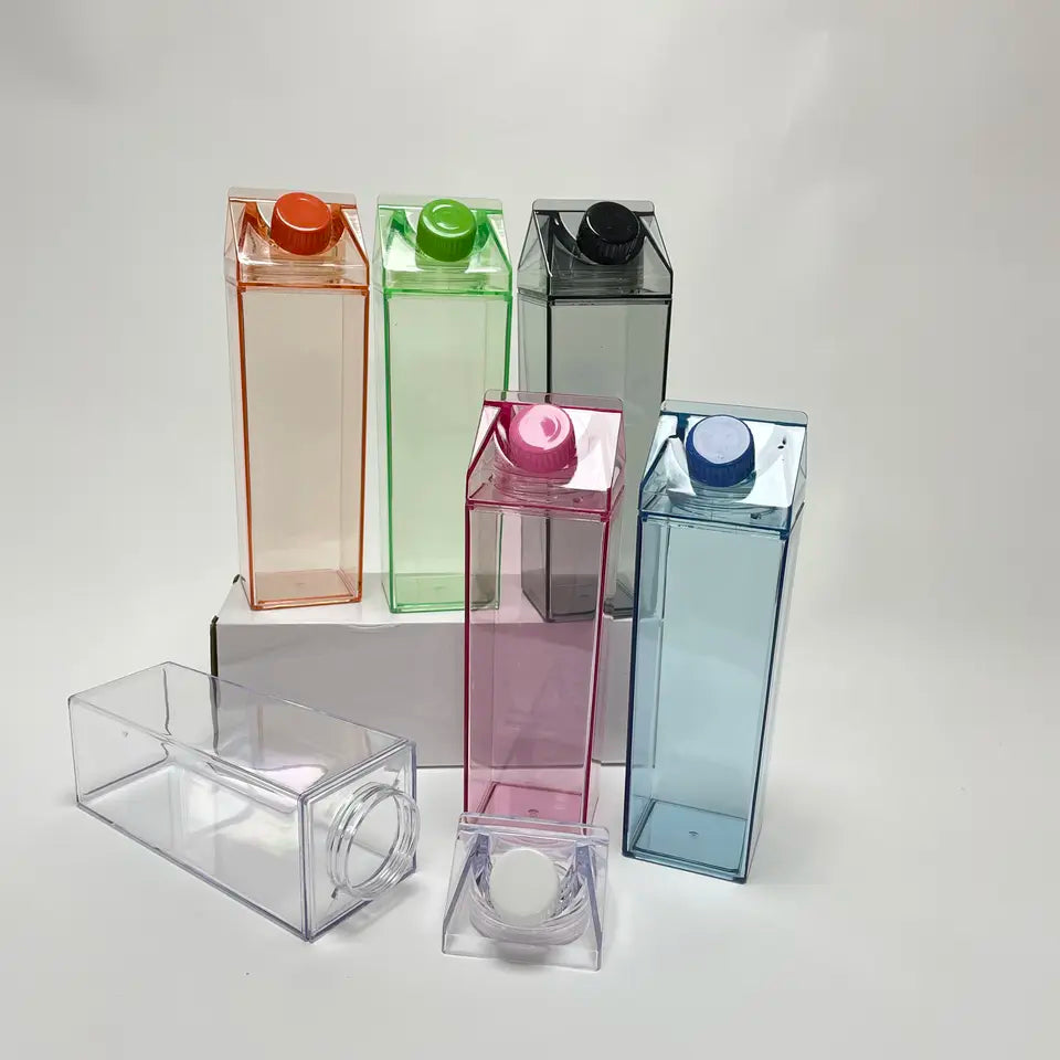 Leakproof Milk Carton Water Bottle