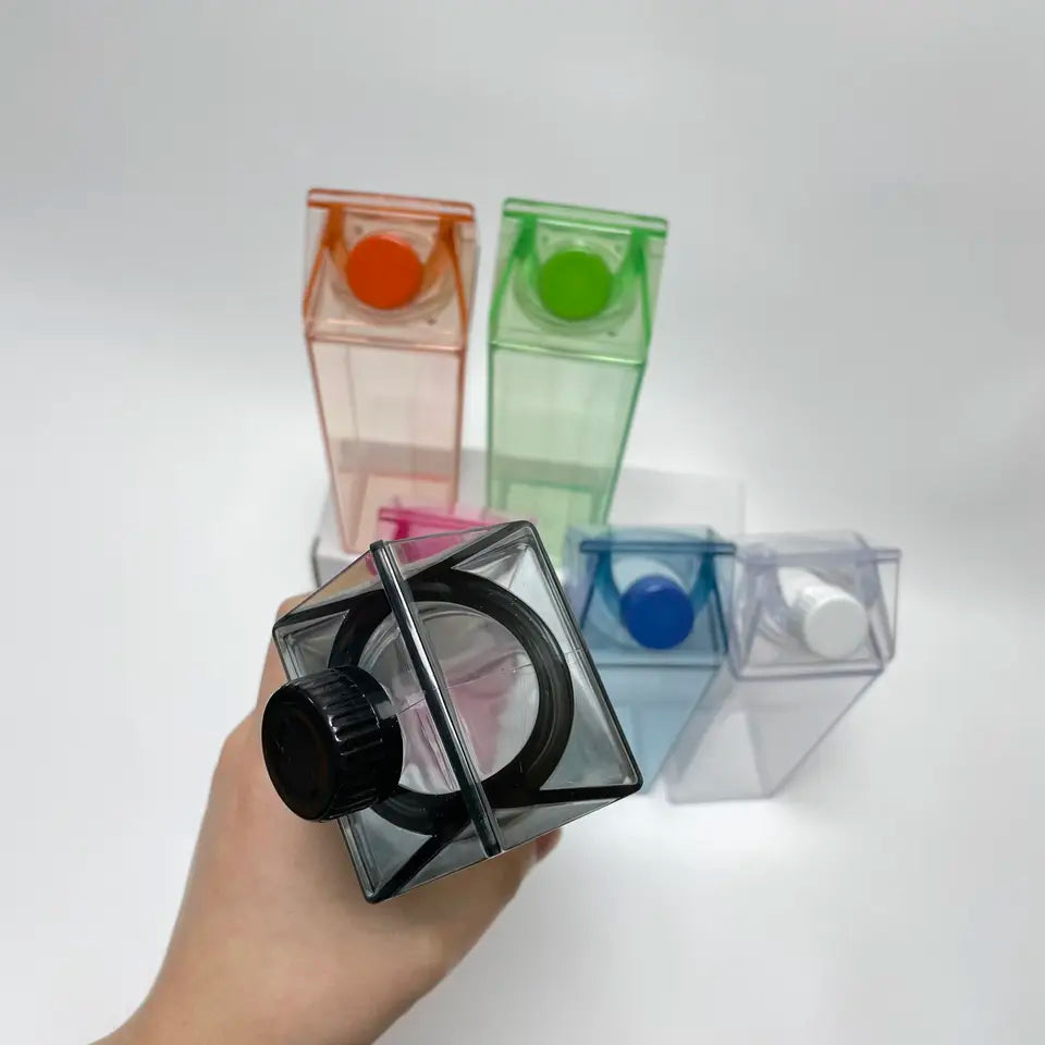 Leakproof Milk Carton Water Bottle
