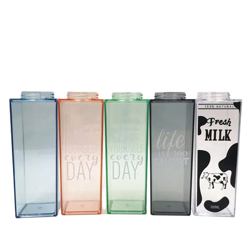 Leakproof Milk Carton Water Bottle