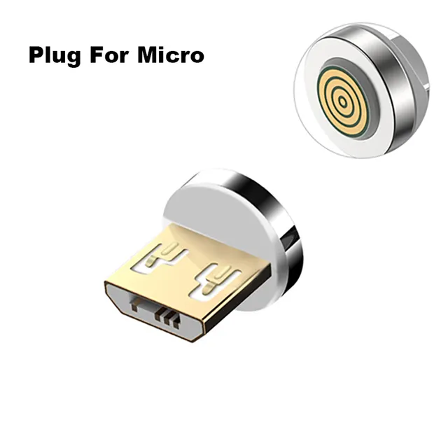 LED Magnetic Cable Micro USB, Type C, IOS.